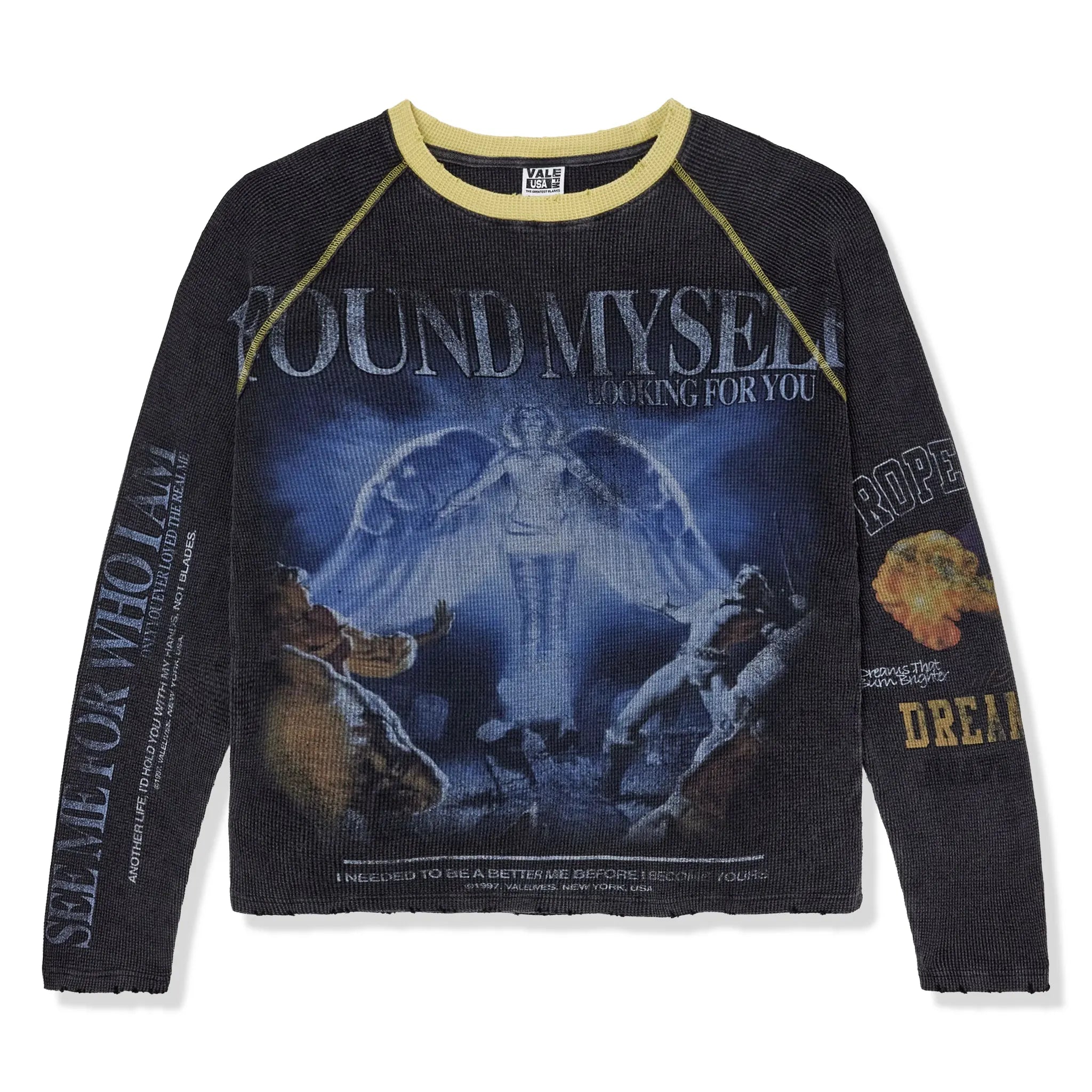 Front View of Vale Forever I Found Myself Looking For You Thermal Black